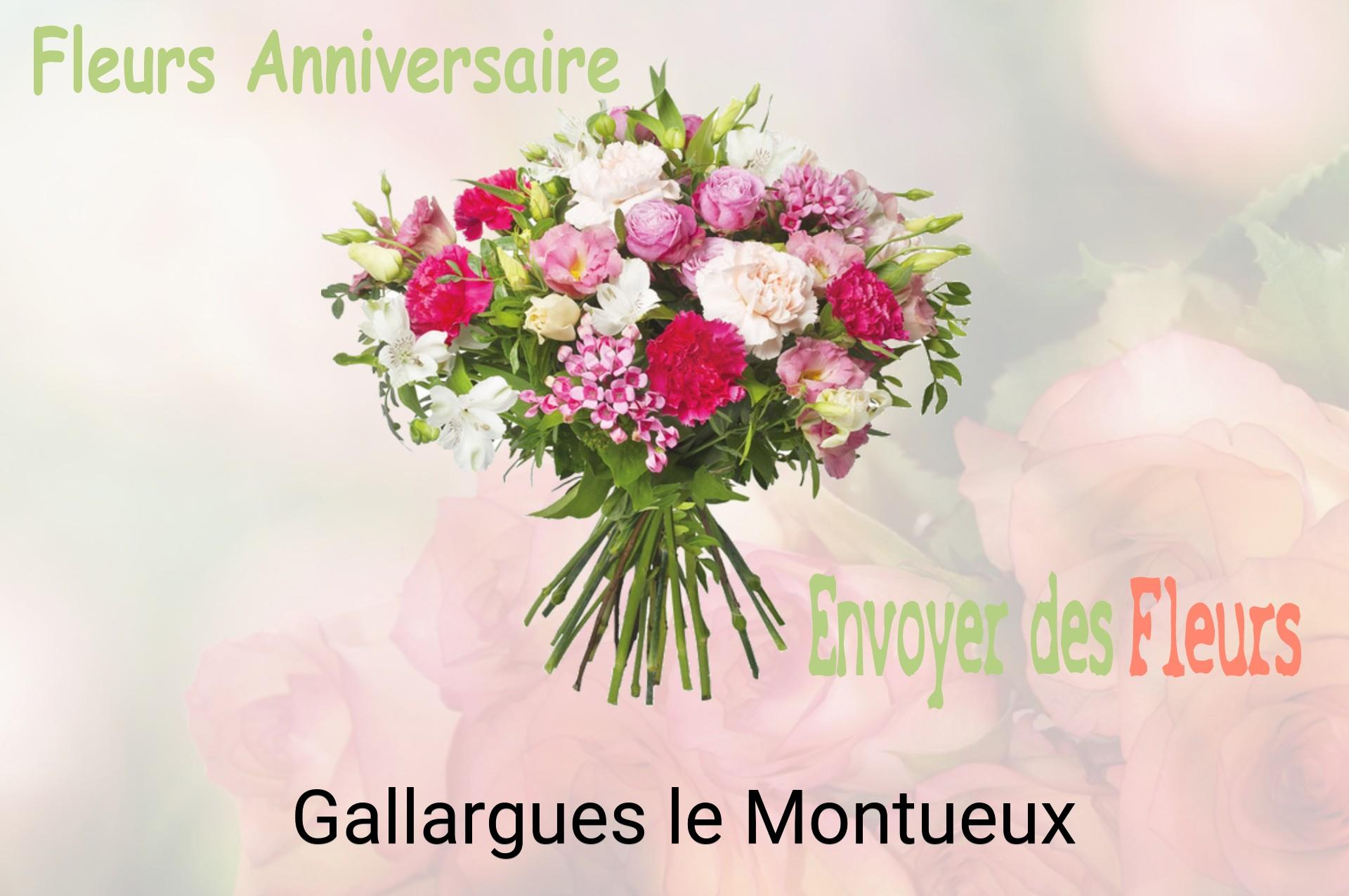 Bouquet de fleurs d’anniversaire livré à Gallargues-le-Montueux