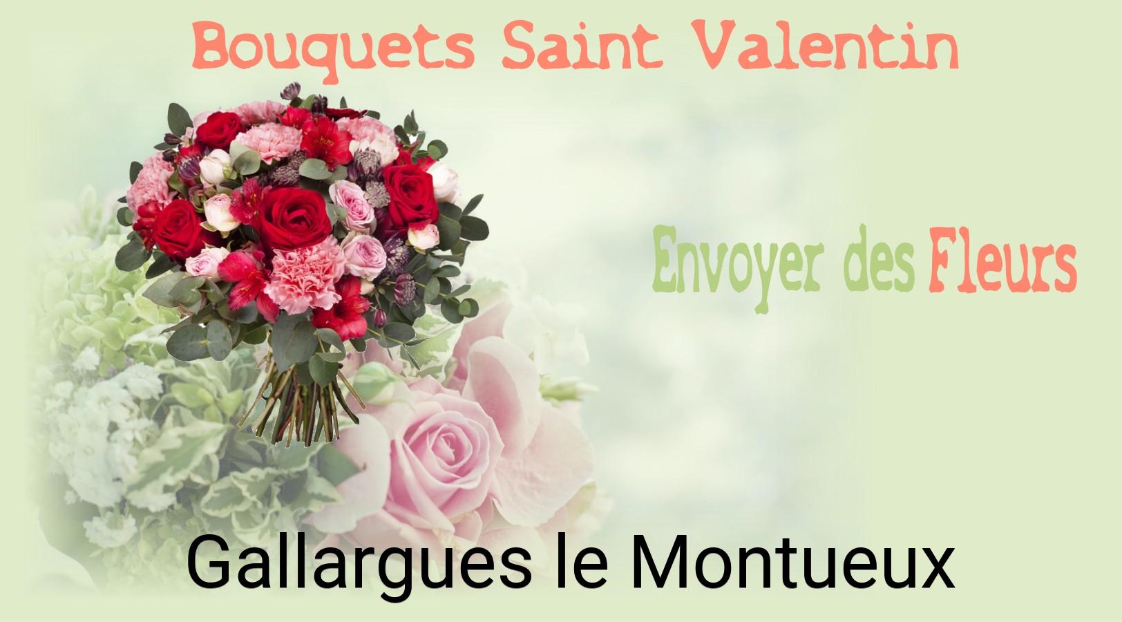 Roses de Saint-Valentin livrées à Gallargues-le-Montueux
